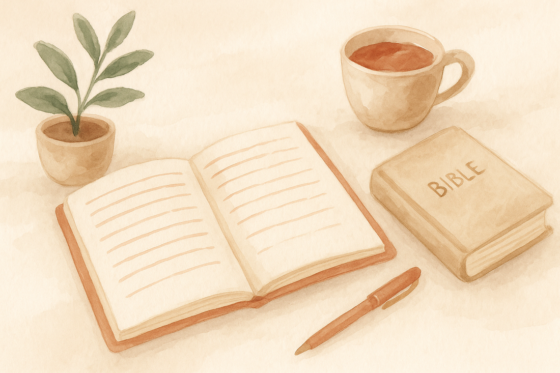 La puissance du journaling pour poser ses intentions devant Dieu