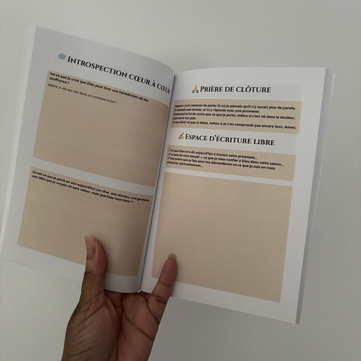 Agar : Carnet chrétien pour trouver guérison et foi