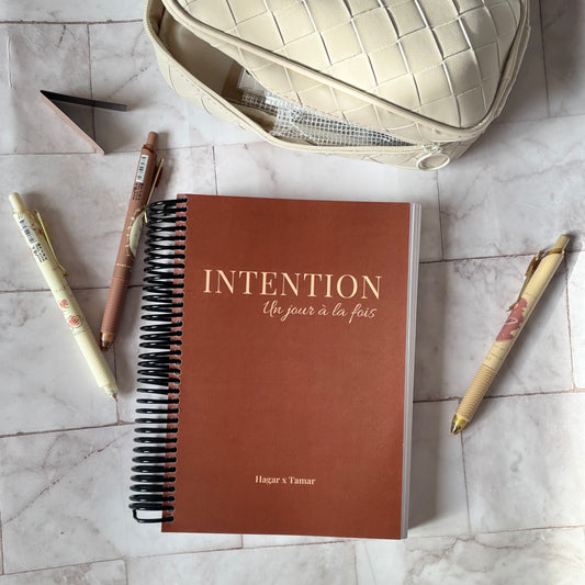 photo intérieur du carnet intention hagar x tamar