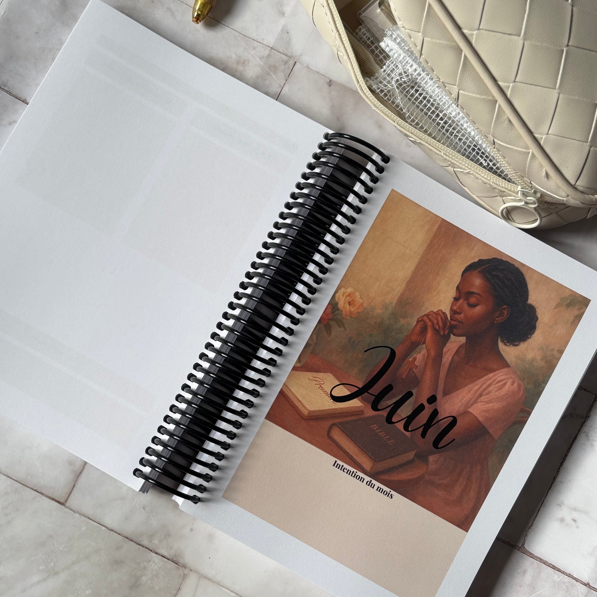photo intérieur du carnet intention hagar x tamar