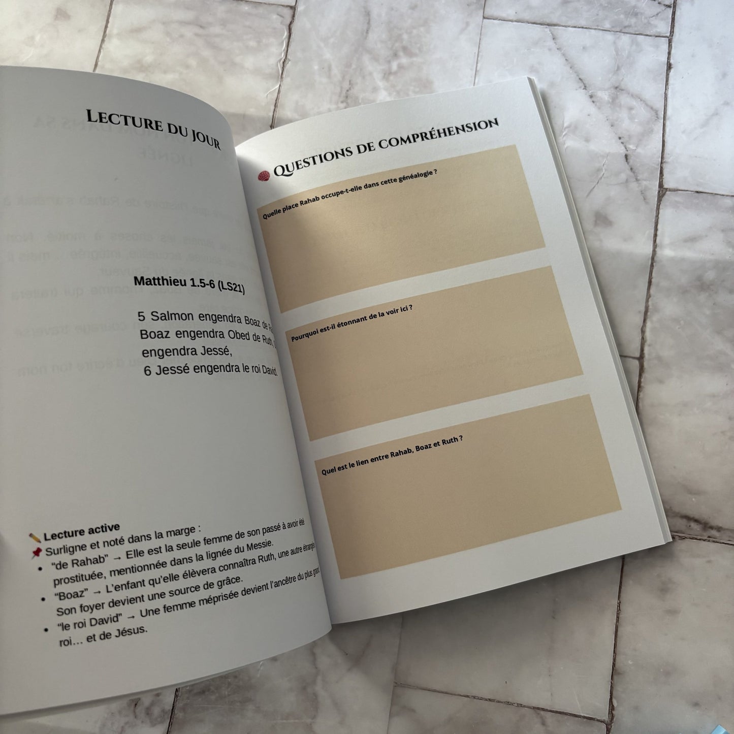 Rahab : Carnet chrétien pour croire malgré le passé