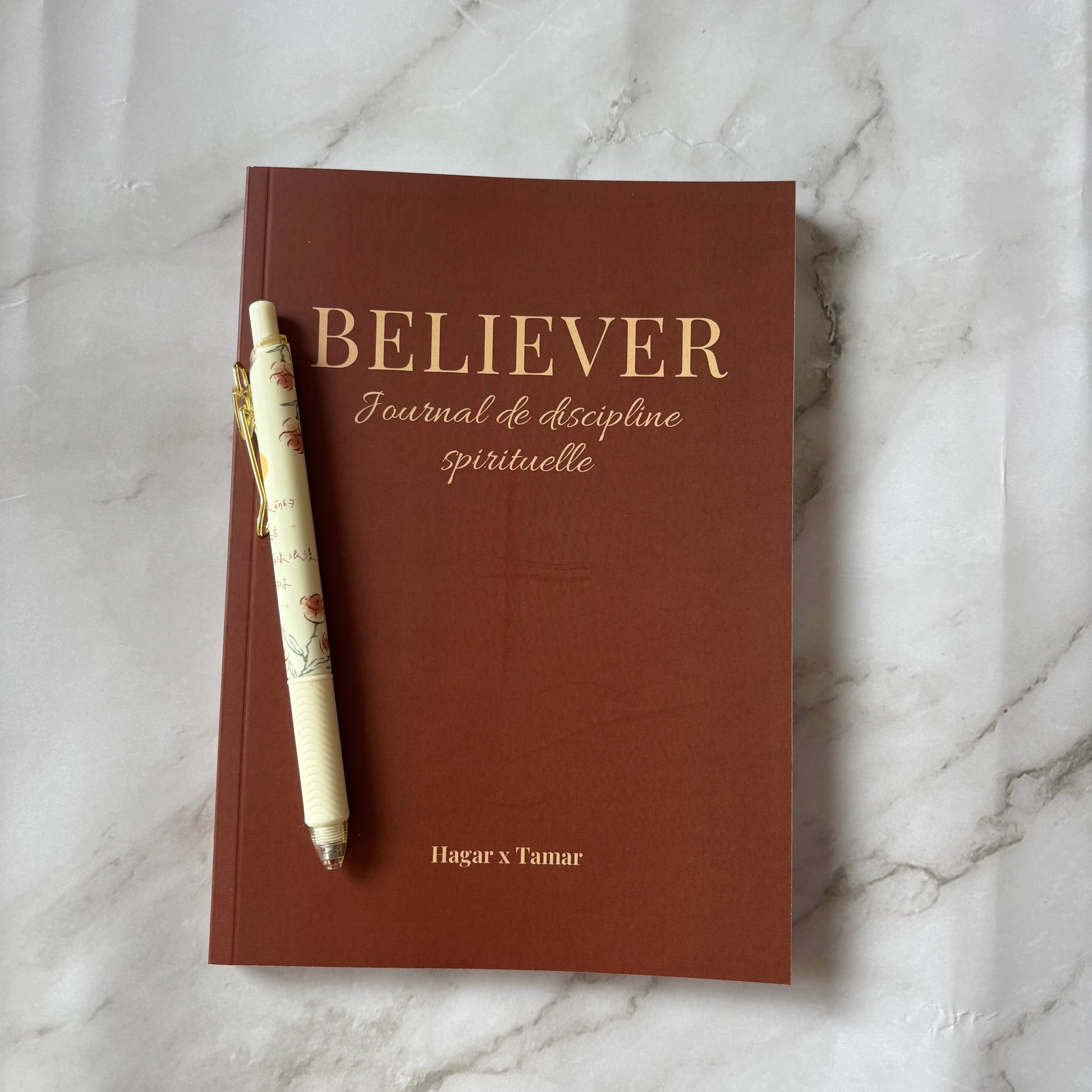 photo du carnet de discipline spirituelle believer 