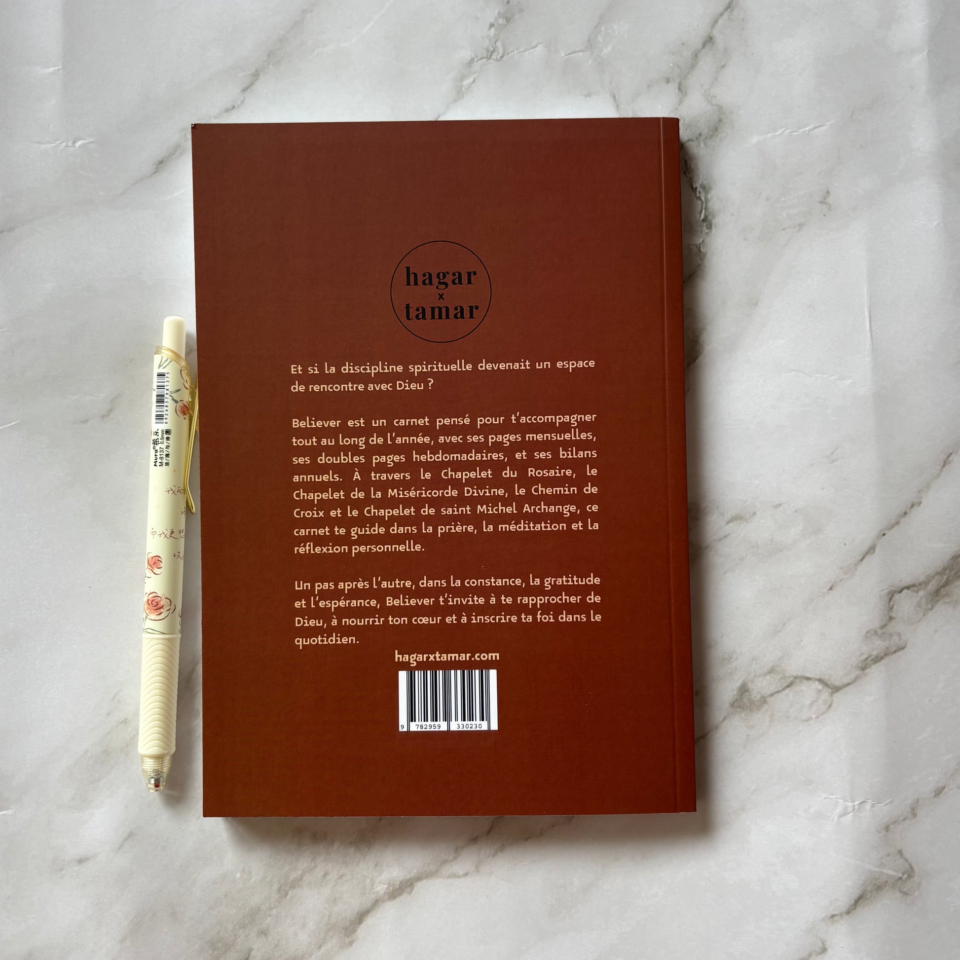 photo du carnet de discipline spirituelle believer 