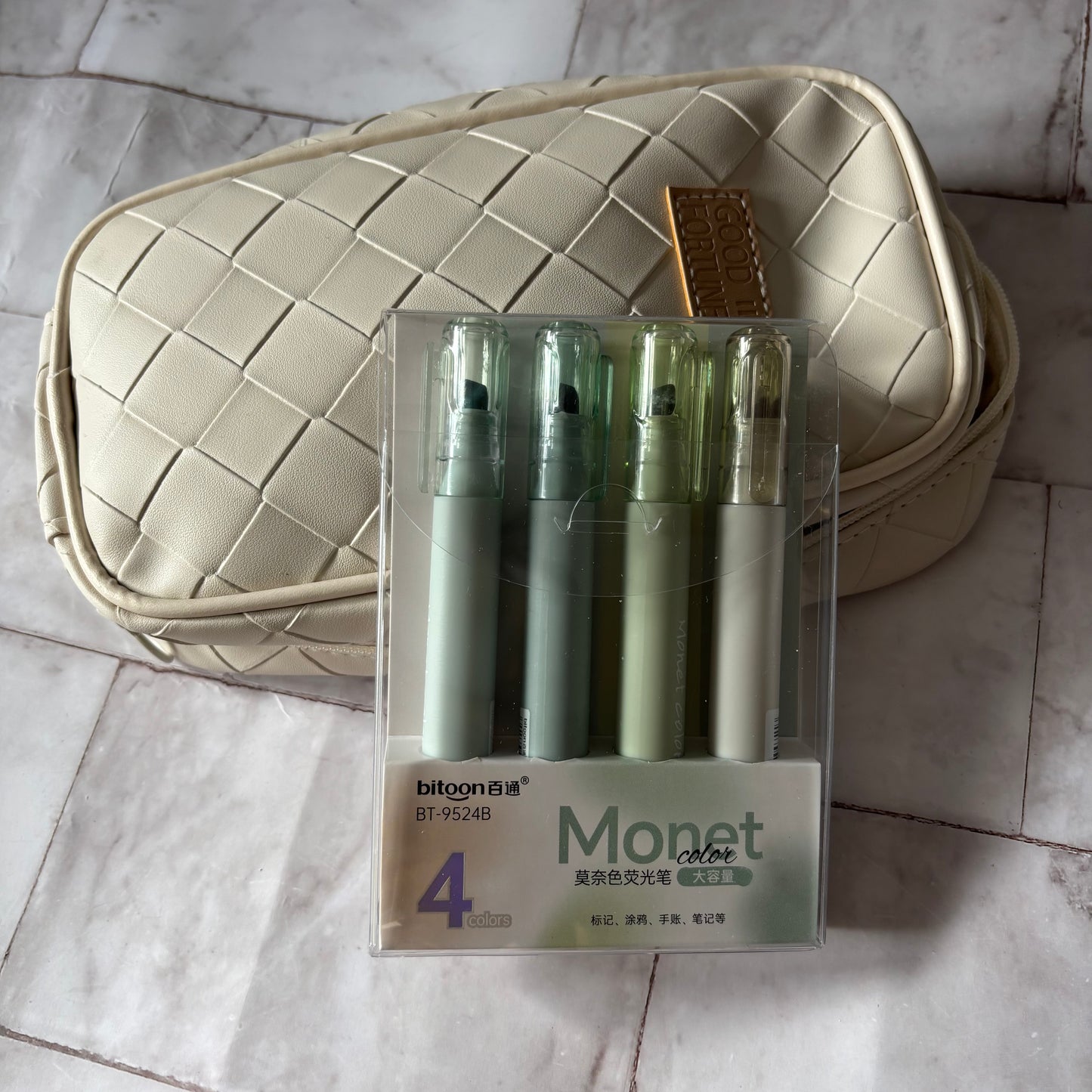 Pack de 4 surligneurs pastel