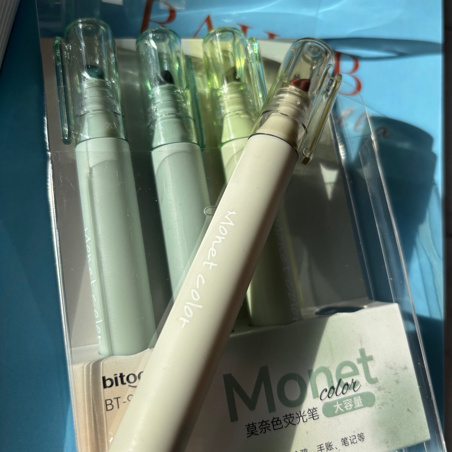 Pack de 4 surligneurs pastel